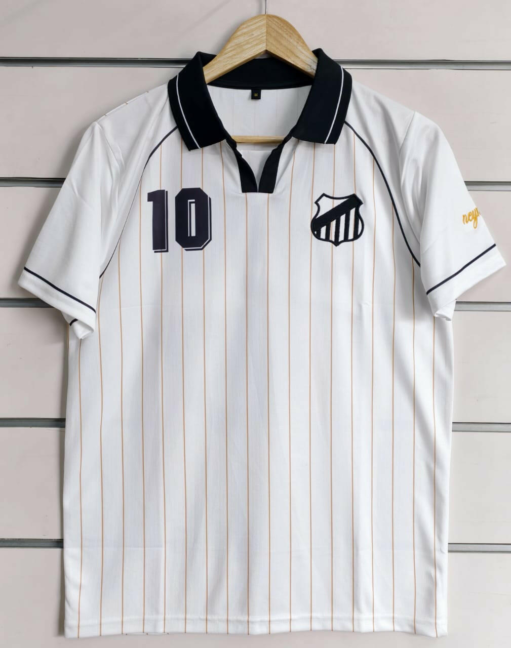 Santos FC Inspired Neymar Jr. #10 Jersey.