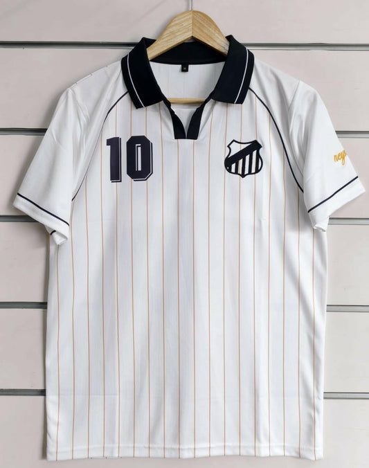 Santos FC Inspired Neymar Jr. #10 Jersey.