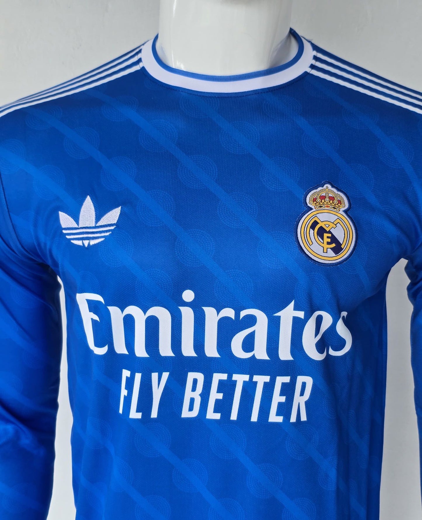 REAL MADRID 2025-26 THIRD KIT FULL SLEEVE BELLINGHAM ( EMBROIDERY LOGOS)