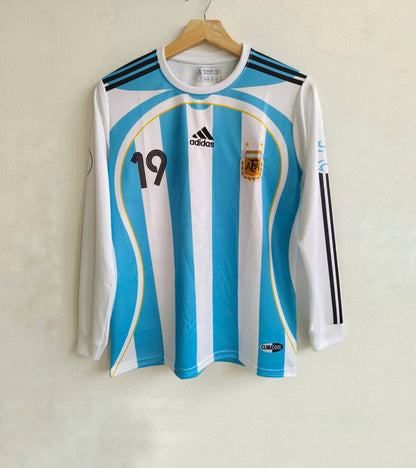 LIONEL MESSI ARGENTINA 2006 HOME KIT