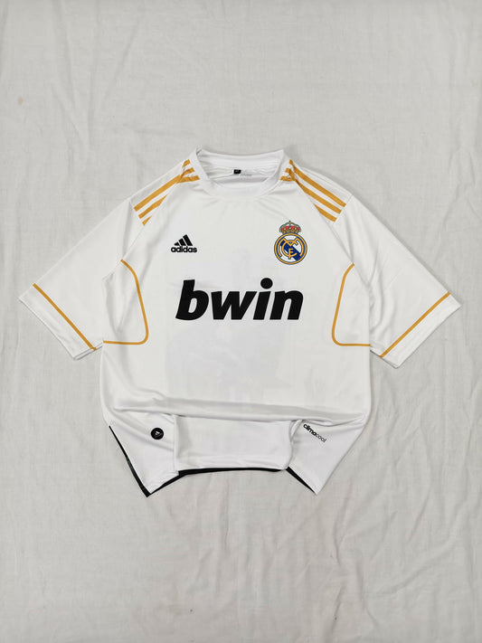 Real Madrid 2011/12 Home Jerseys Bundle – Cristiano Ronaldo #7 & Marcelo #12.