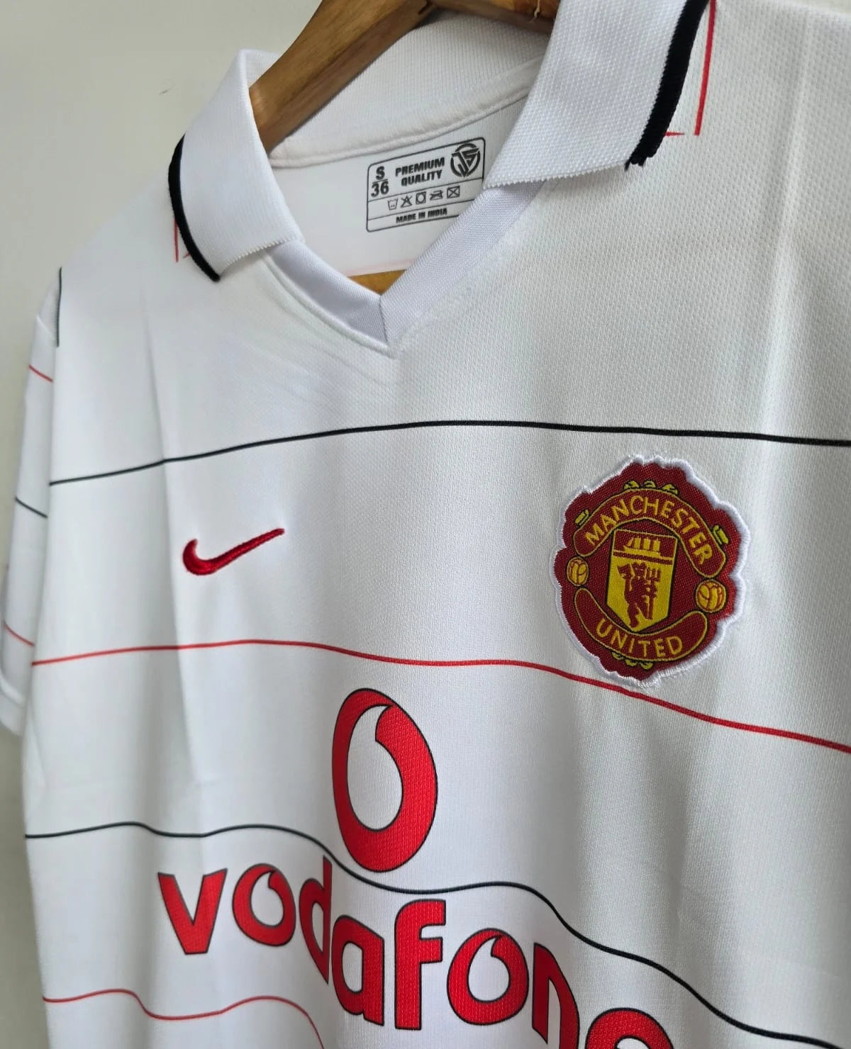 MANCHESTER UNITED RETRO 2004-05 THIRD RONALDO (EMBROIDERY LOGOS)