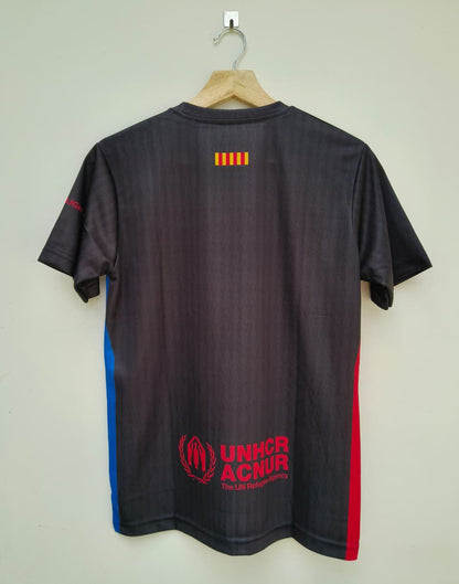 BARCELONA 2024-25 AWAY HALF SLEEVE (EMBROIDERY LOGOS)