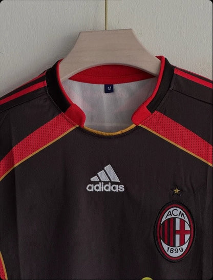 ACMILAN 2006-07 HOME KIT MALDINI RETRO EMBROIDERY