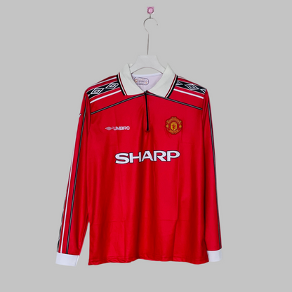 DAVID BECKAM MANCHESTER UNITED 1998 - 1999 HOME KIT