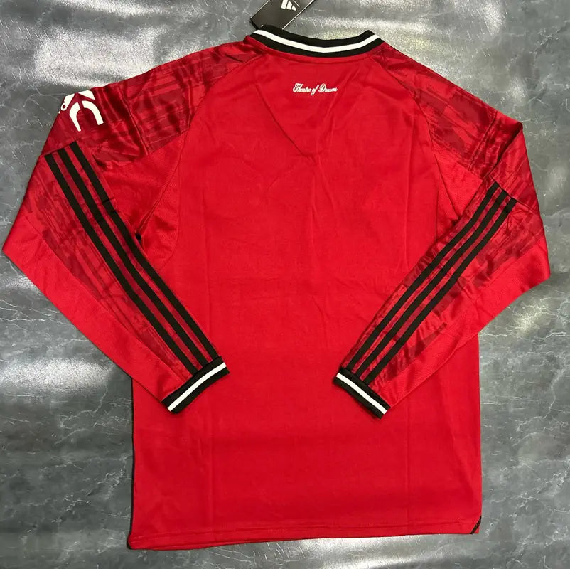MAN UNITED HOME OFFICIAL 2025/26 FULL SLEEVES PREMIUM QUALITY FULL SLEEVES