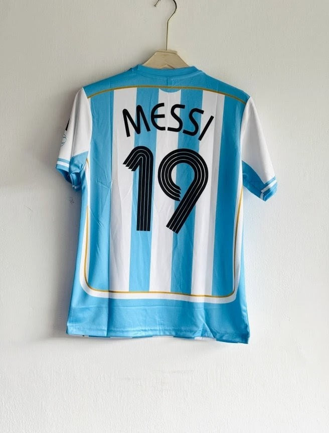 ARGENTINA 2006 HOME KIT MESSI EMBROIDERY